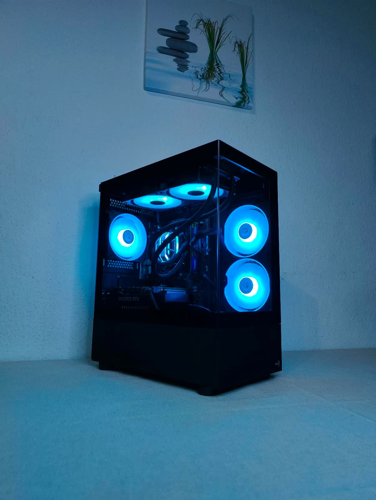 GAMING PC RTX 2060 RYZEN 5 3500X 512GB SSD 16GB RAM AIO RGB