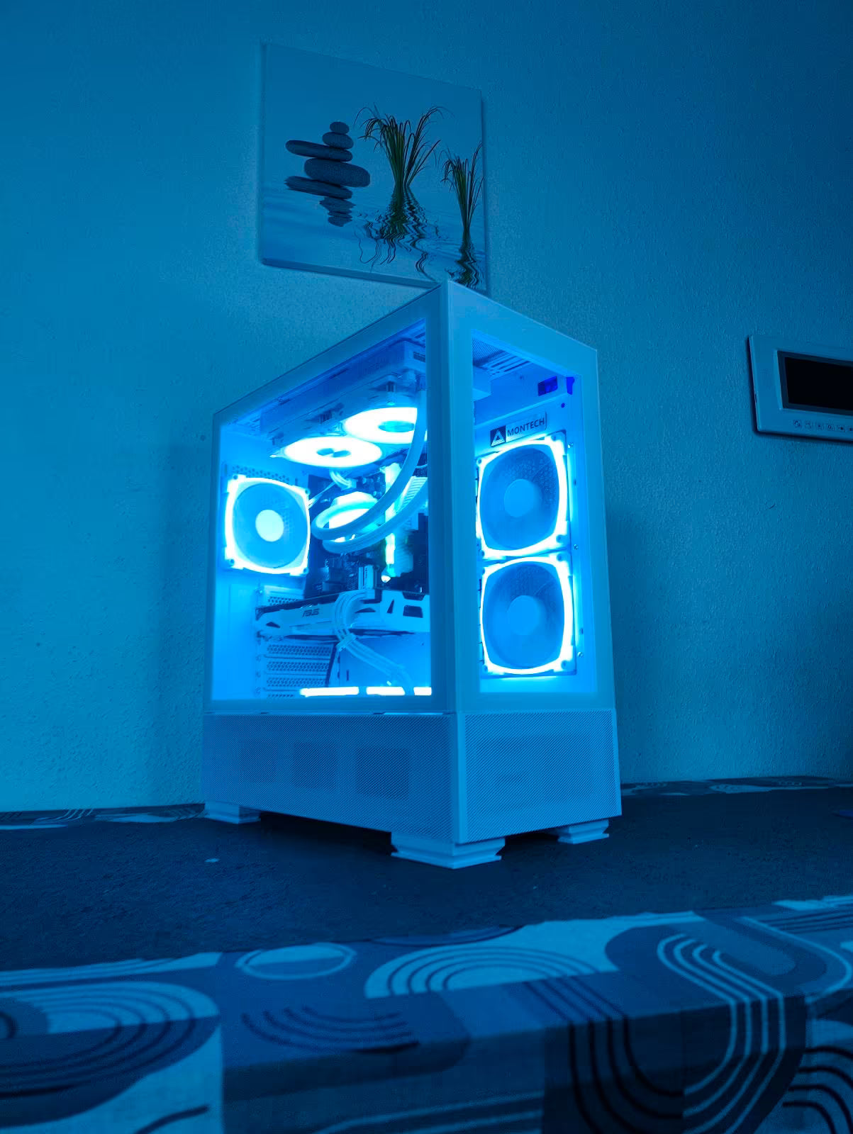 GAMING PC I5 9400F GTX 1060 512GB SSD 16GB RAM WEIẞ RGB AIO