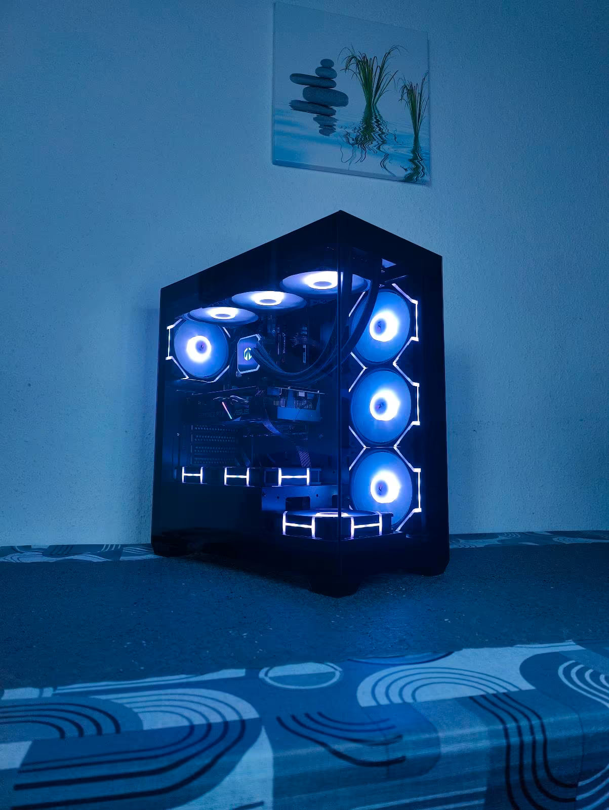 GAMING PC RTX 2060 12GB I7 9700KF 16GB RAM 512GB SSD AIO RGB