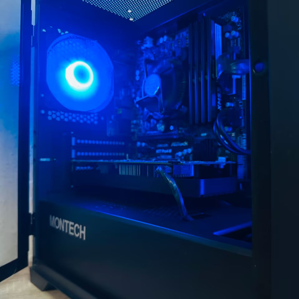 GAMING PC GTX 1060 6GB I7 3770 16GB RAM 256GB SSD RGB