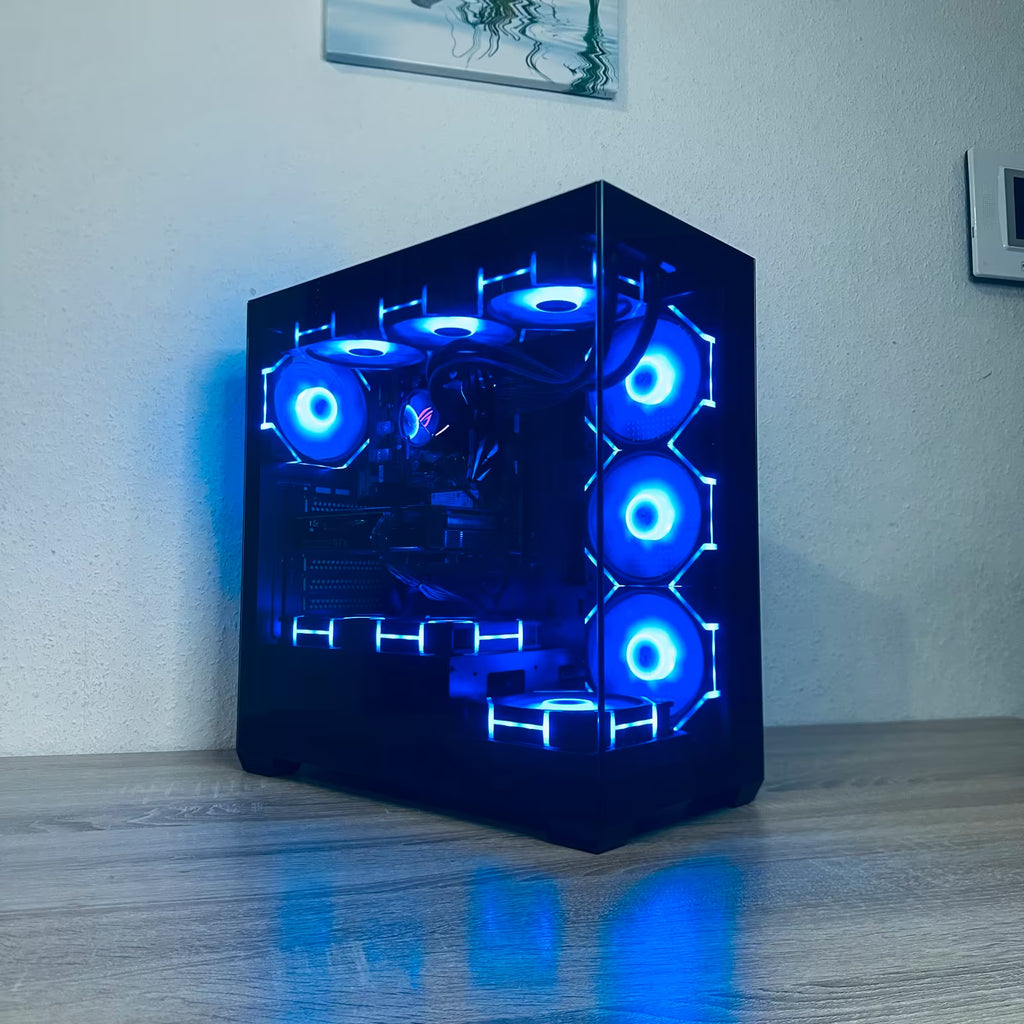 GAMING PC RTX 5050 RYZEN 5 5500 16GB RAM 512GB NVME SSD AIO RGB