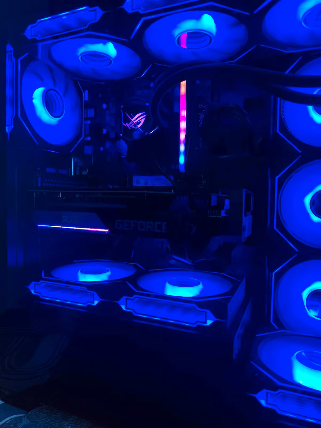 GAMING PC RTX 3070 RYZEN 5500 512GB SSD 16GB RAM AIO RGB