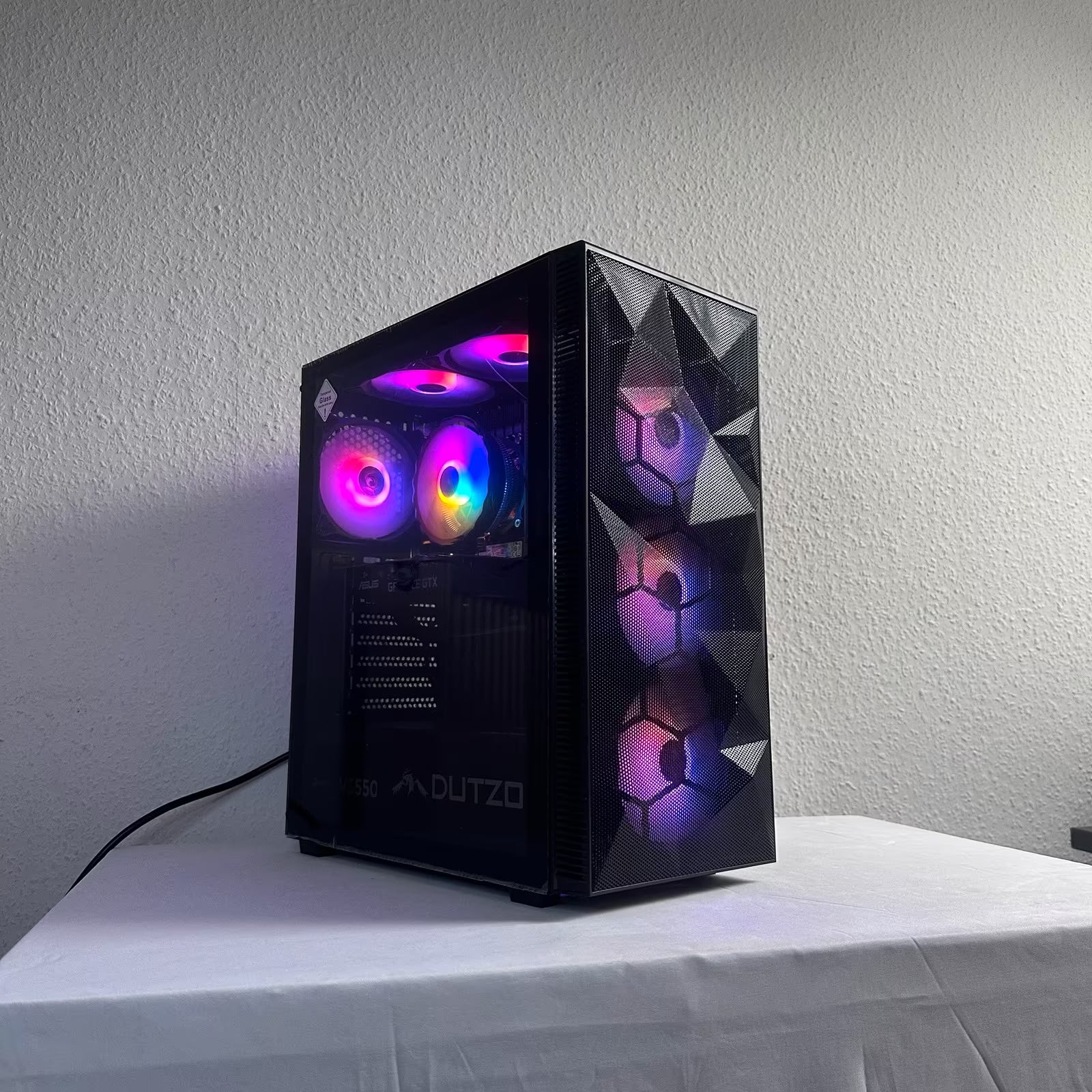 GAMING PC GTX 1660 I7 6800K 16GB RAM 256GB SSD RGB