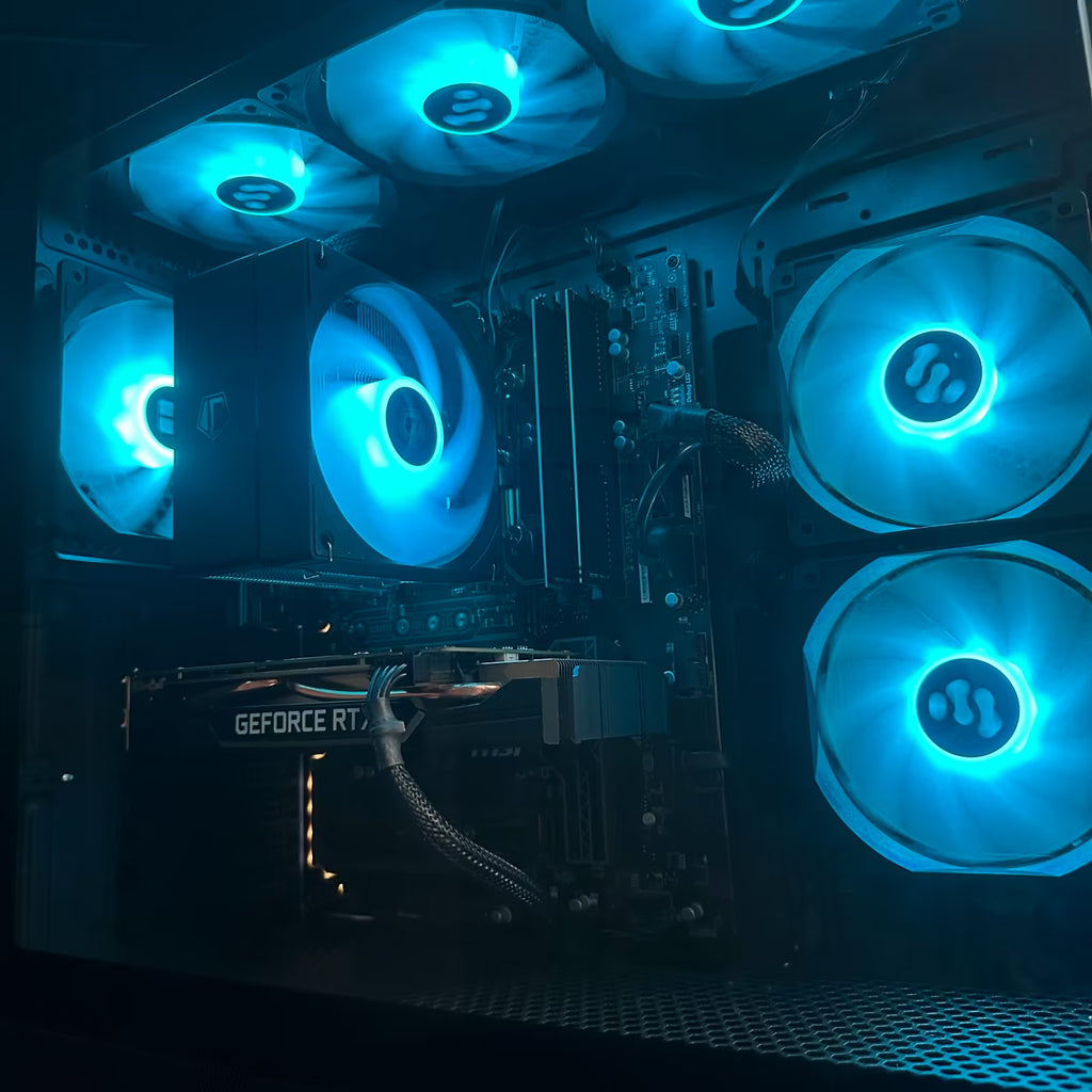 GAMING PC RTX 2060 I5 7600K 512GB SSD 16GB RAM RGB