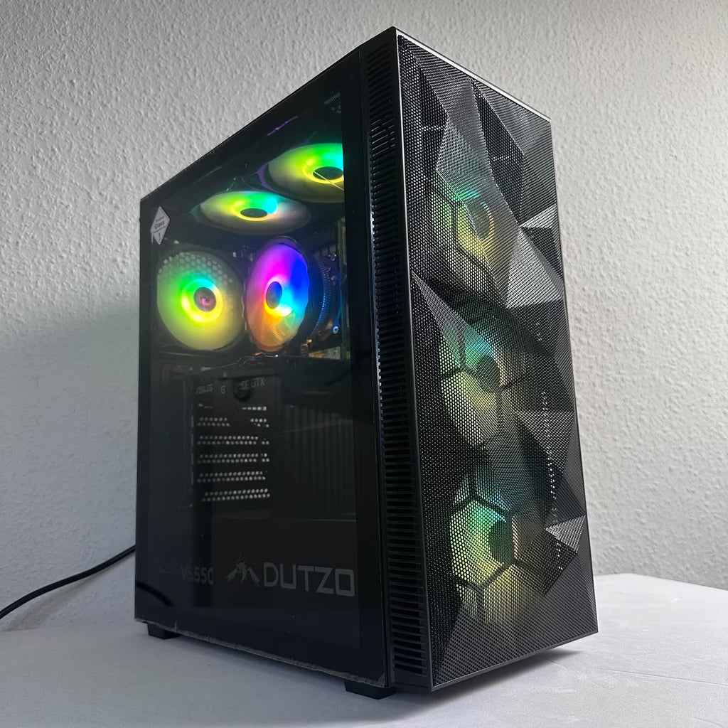 GAMING PC GTX 1660 I7 6800K 16GB RAM 256GB SSD RGB
