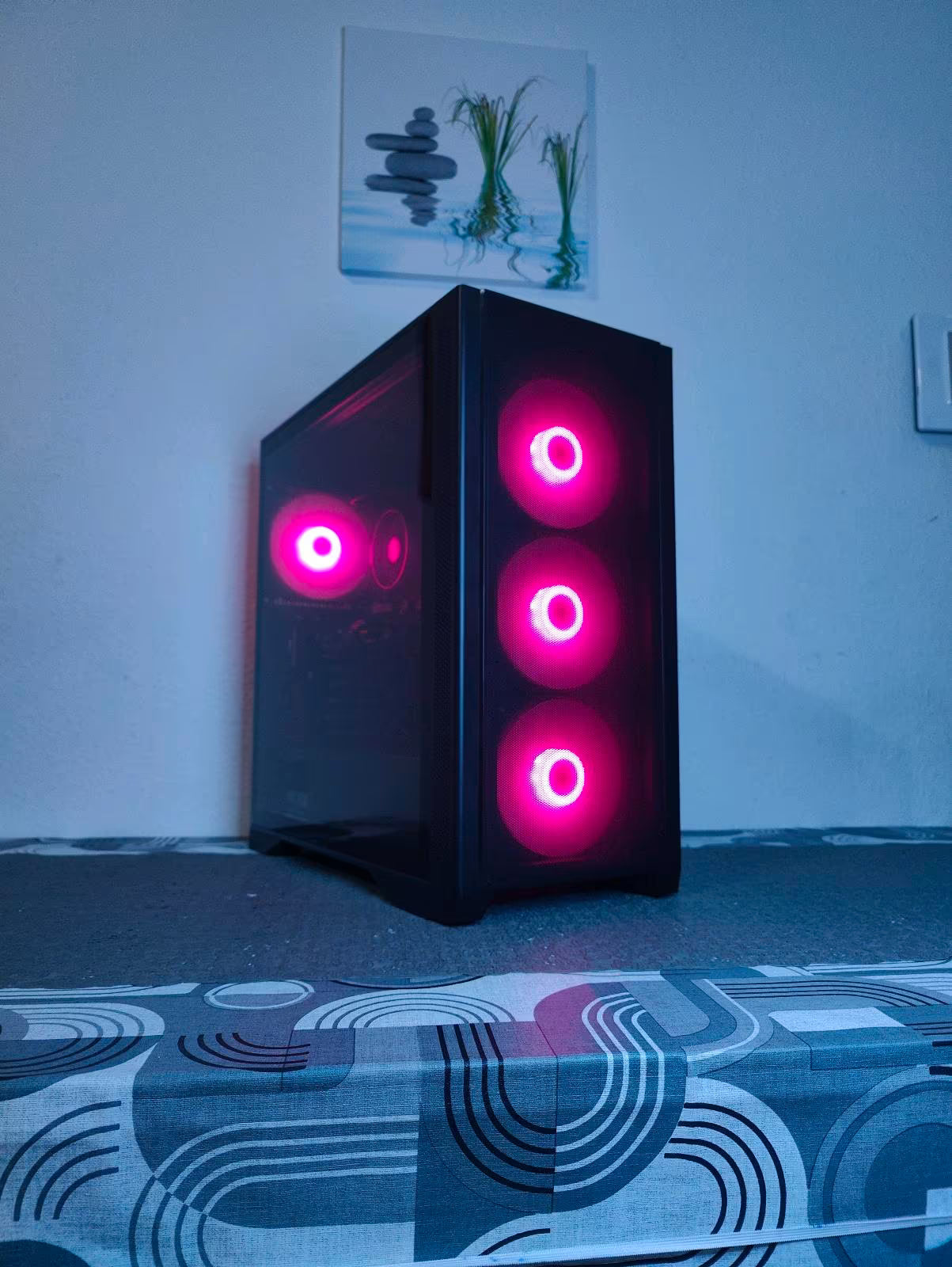 GAMING PC RX 5700 XT RYZEN 5 3500X 512GB SSD 16GB RAM RGB