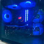 GAMING PC GTX 1660 SUPER I7 7700K 16GB RAM 256GB SSD AIO RGB