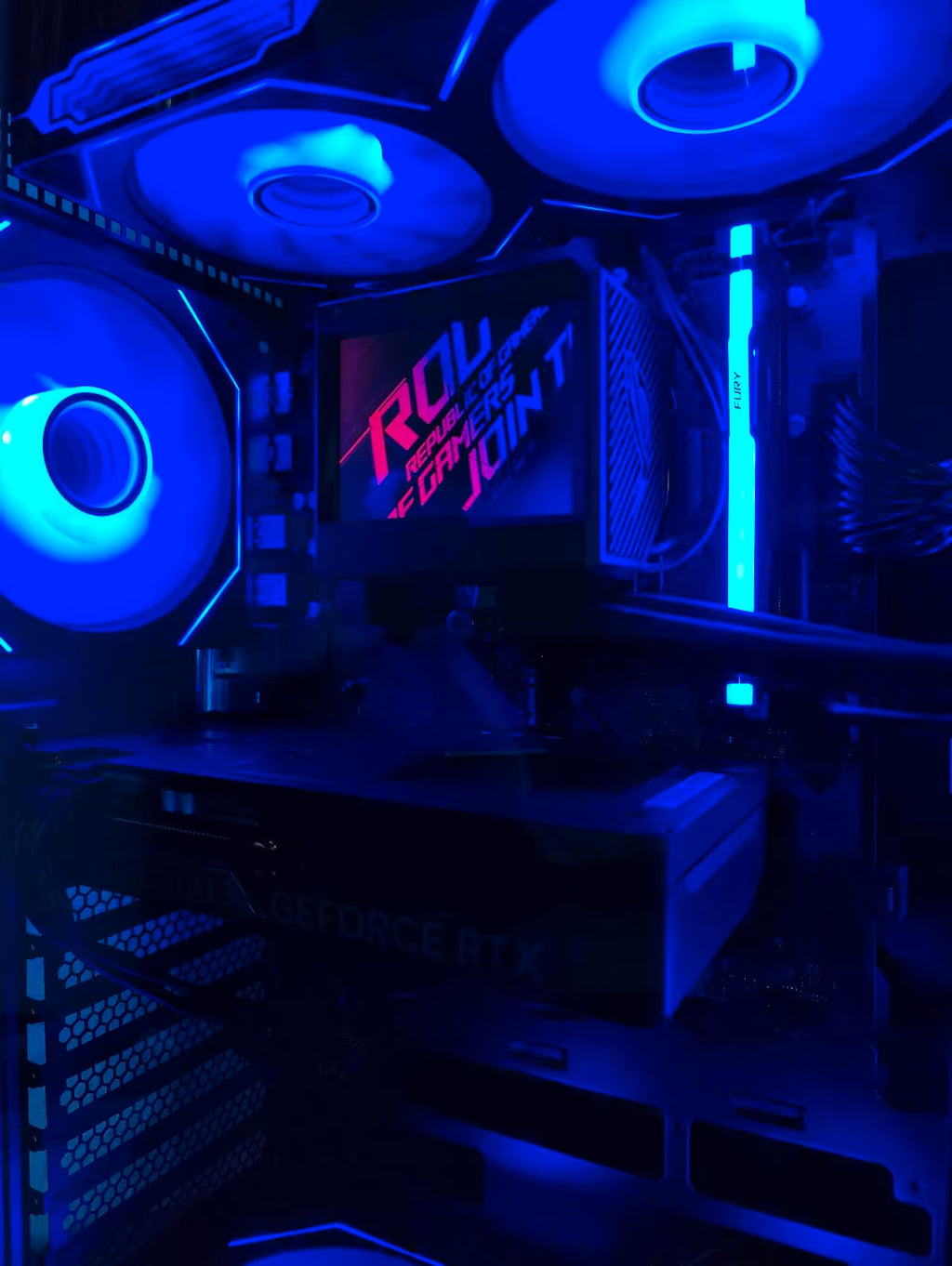 GAMING PC RTX 5060 RYZEN 7 8700F 1TB SSD 16GB RAM AIO RGB