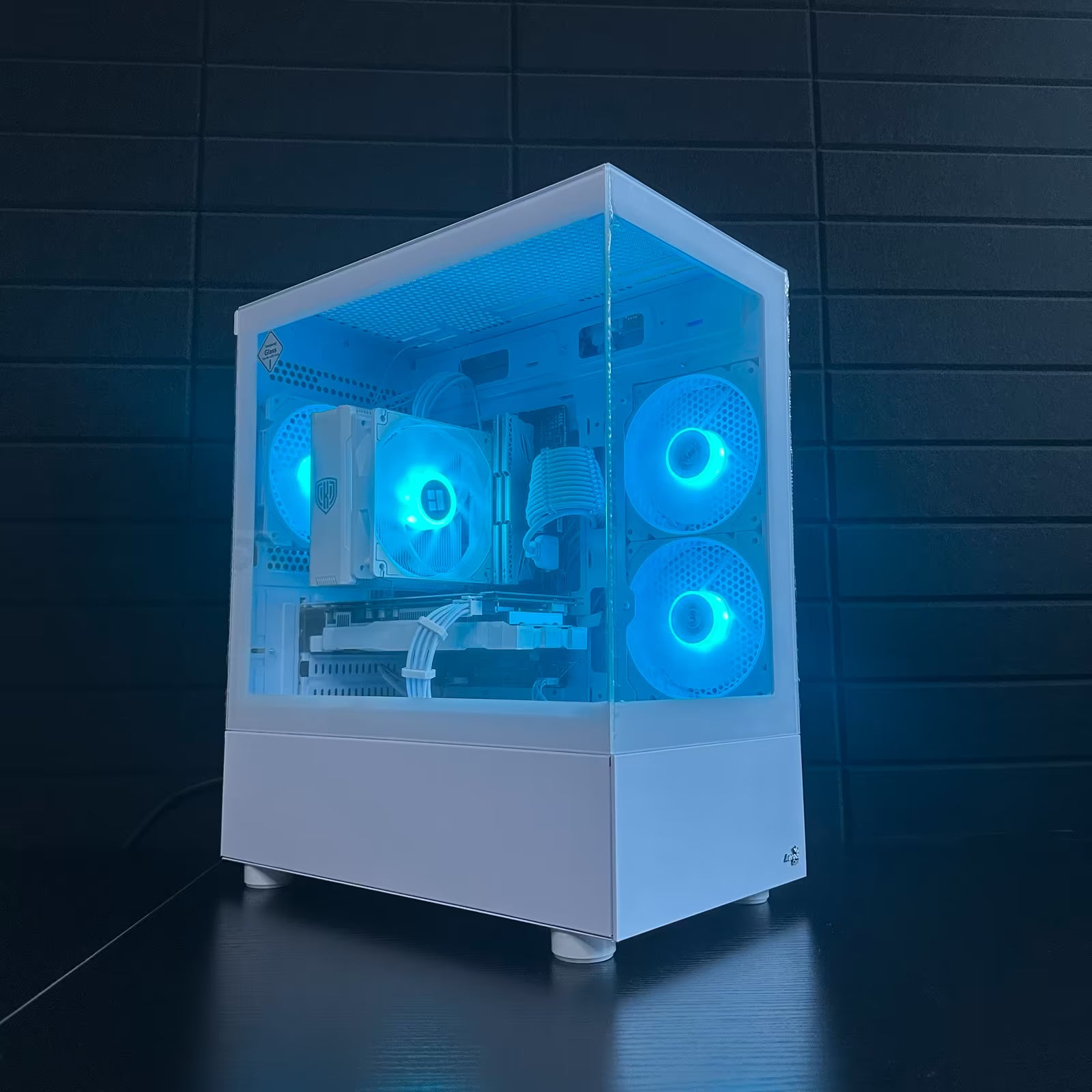 GAMING PC RTX 2060 I5 9400F 512GB SSD 16GB RAM RGB WEIẞ