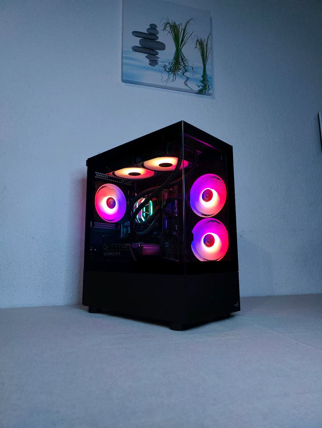 GAMING PC RTX 2060 RYZEN 5 3500X 512GB SSD 16GB RAM AIO RGB
