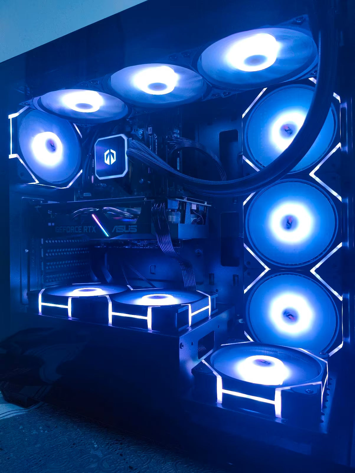 GAMING PC RTX 2060 12GB I7 9700KF 16GB RAM 512GB SSD AIO RGB