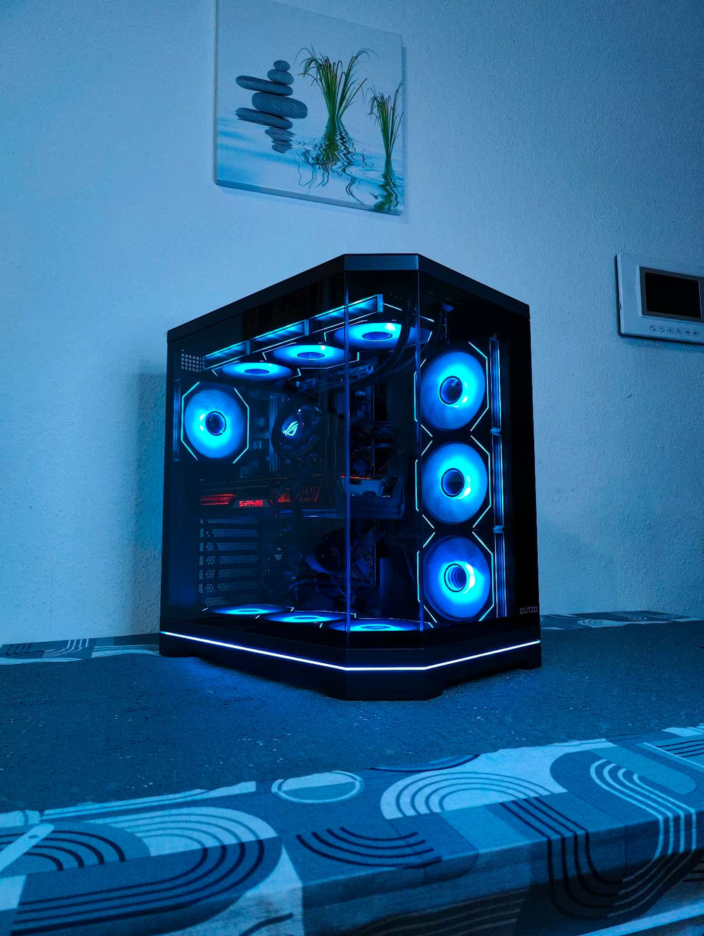 GAMING PC RX VEGA 64 RYZEN 7 3700X 512GB SSD 16GB RAM AIO RGB