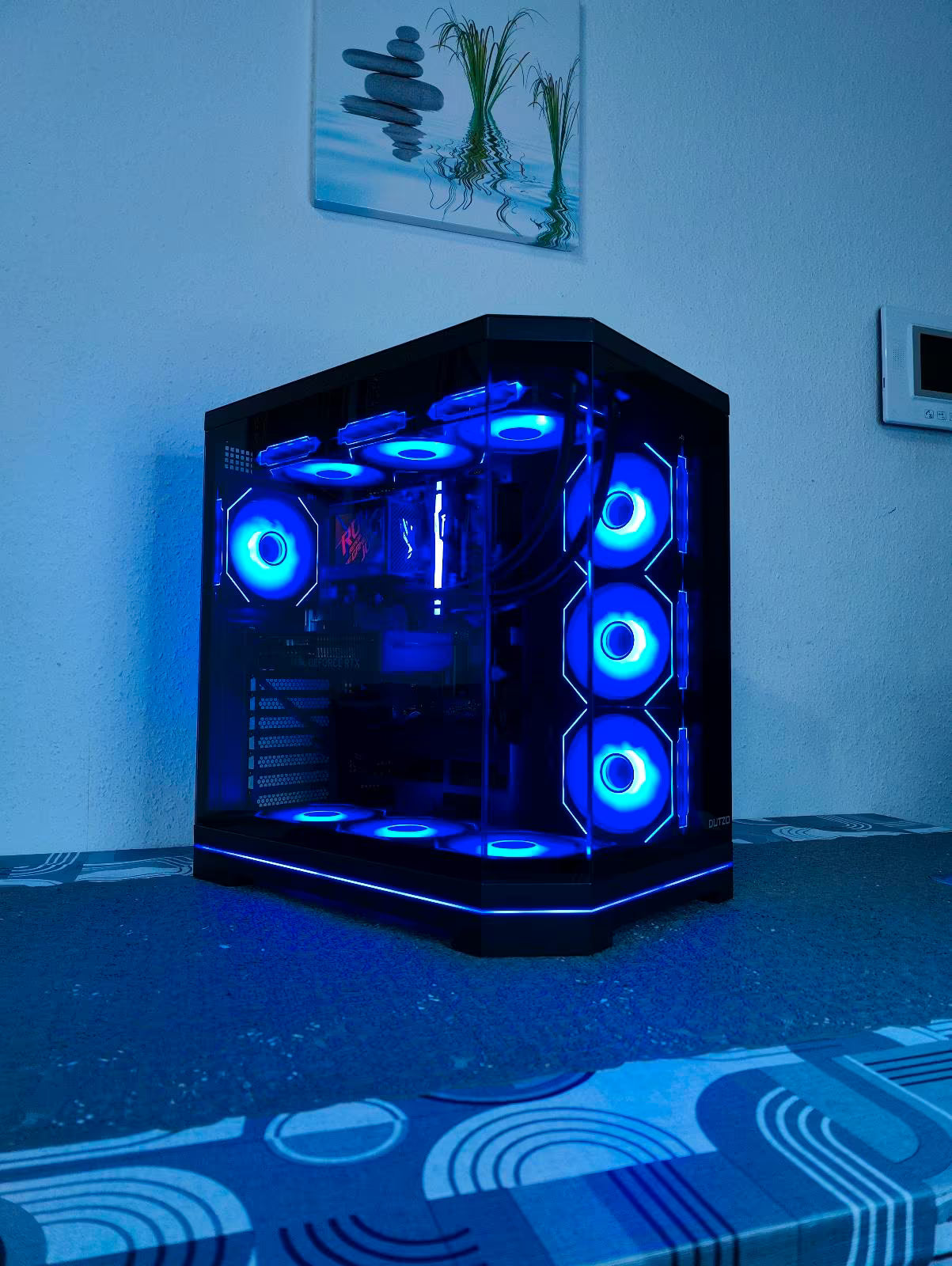 GAMING PC RTX 5060 RYZEN 7 8700F 1TB SSD 16GB RAM AIO RGB