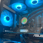 GAMING PC RX 9060 XT RYZEN 7 5700X 512GB NVME SSD 16GB RAM RGB