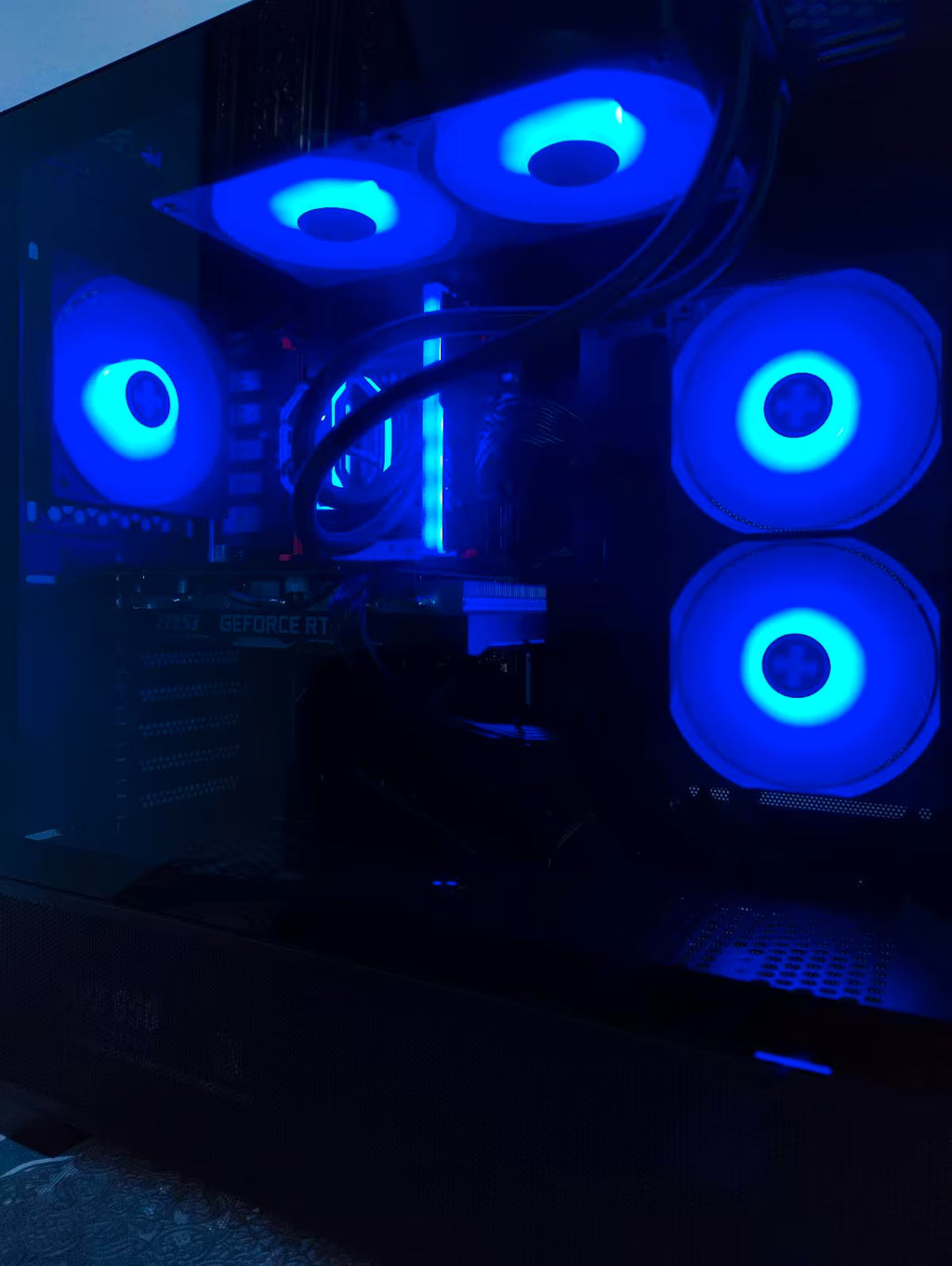 GAMING PC RTX 2060 I7 6800K 512GB SSD 16GB RAM AIO RGB