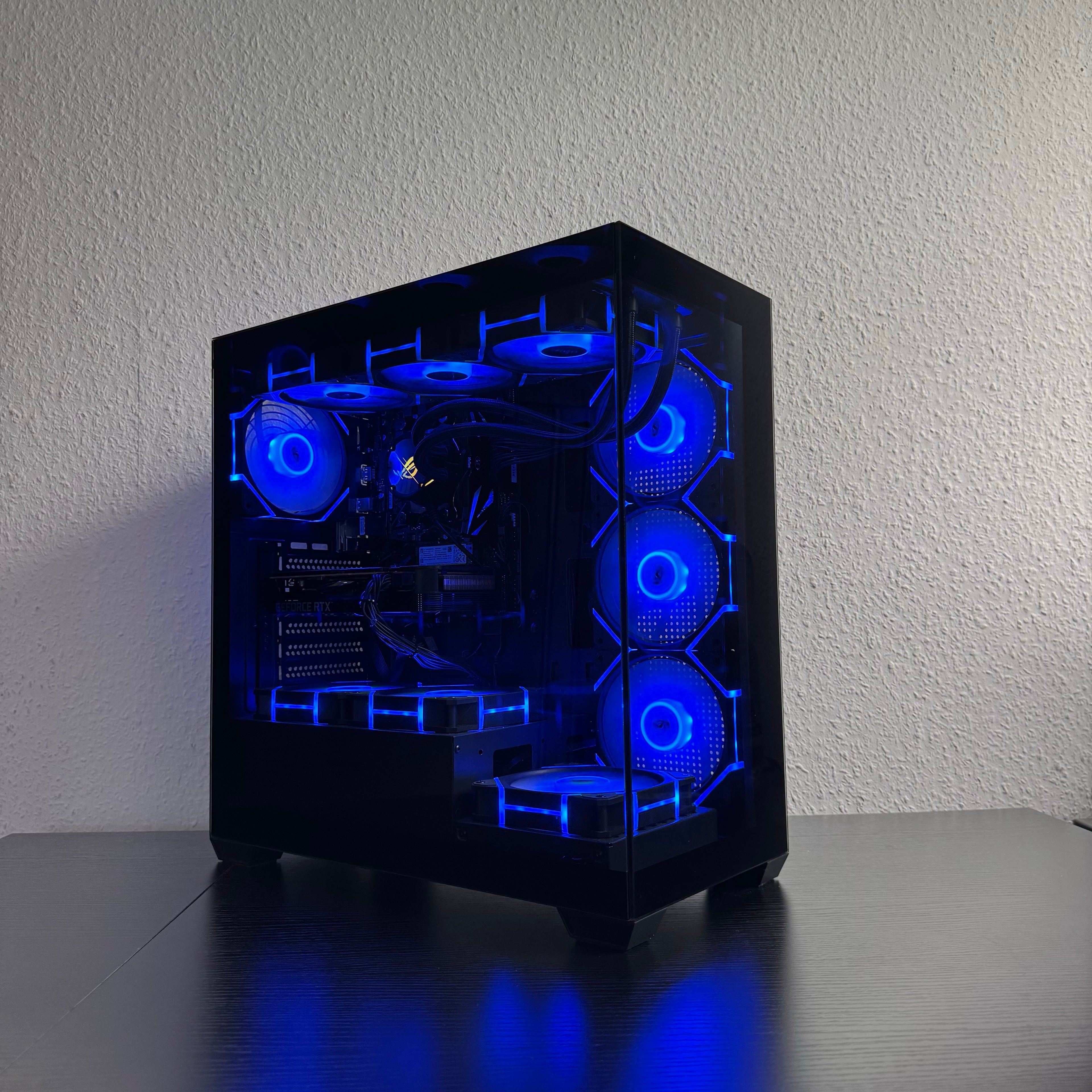 GAMING PC RTX 5050 RYZEN 5 5500 16GB RAM 512GB NVME SSD AIO RGB