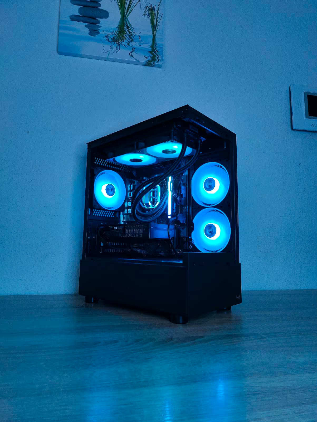 *NEU* GAMING PC RTX 5060 RYZEN 7 8700F 1TB SSD 16GB RAM AIO RGB