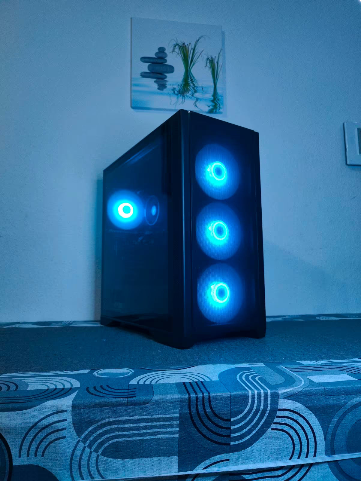 GAMING PC RX 5700 XT RYZEN 5 3500X 512GB SSD 16GB RAM RGB