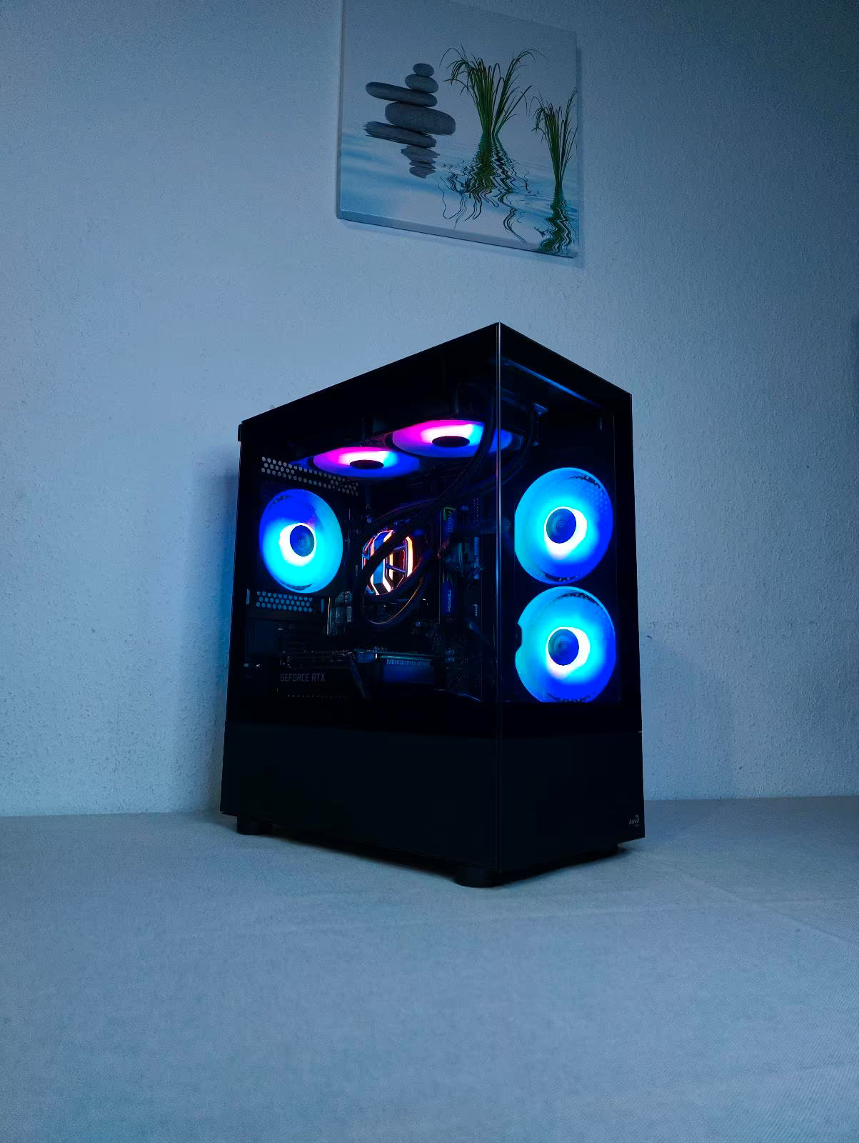 GAMING PC RTX 2060 RYZEN 5 3500X 512GB SSD 16GB RAM AIO RGB