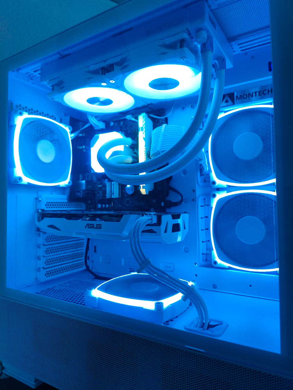 GAMING PC I5 9400F GTX 1060 512GB SSD 16GB RAM WEIẞ RGB AIO